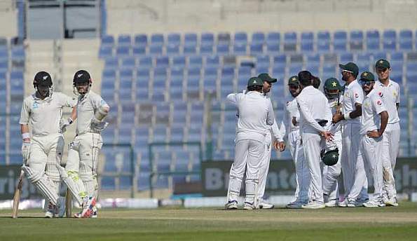 3rd Test match between Pakistan and New Zealand in U,A,E 2018