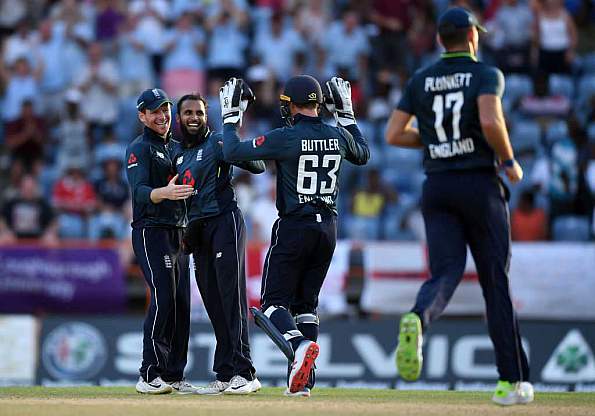 England hit record -sixes against Windies