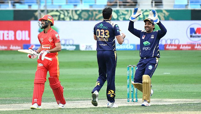 Islamabad united to target 158 runs to win Quetta Gladiators