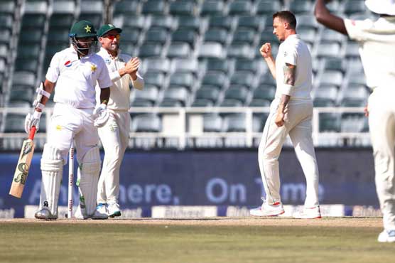 Johannesburg Test, Pakistan made 153 for 3 wickets