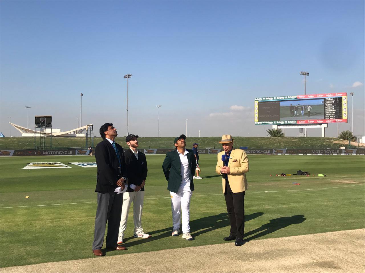 NZ v Pak 3rd Test Match - Final Test in Abu Dhabi