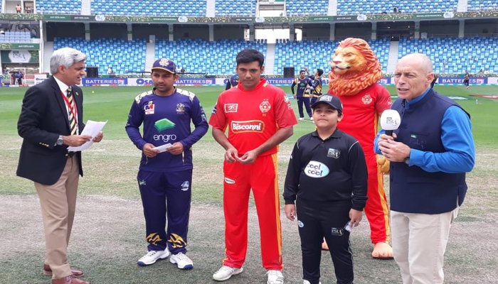 Quetta has decided to field against the United Kingdom against winning Gladiators' Tass