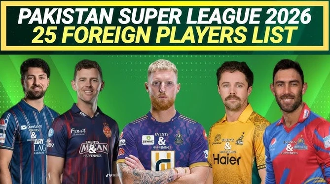 PSL 2026 Draft: Foreign Players, Teams & Auction Updates